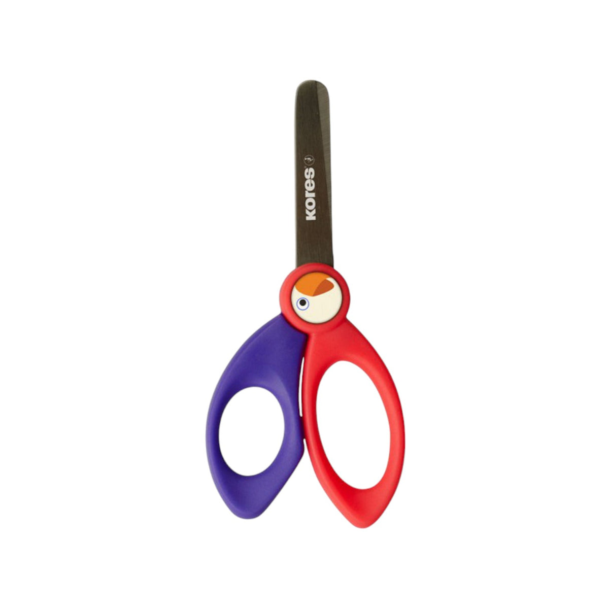 Kores Kid’s Scissors Birdy Metal Clip 12.5 cm, Model 35126
