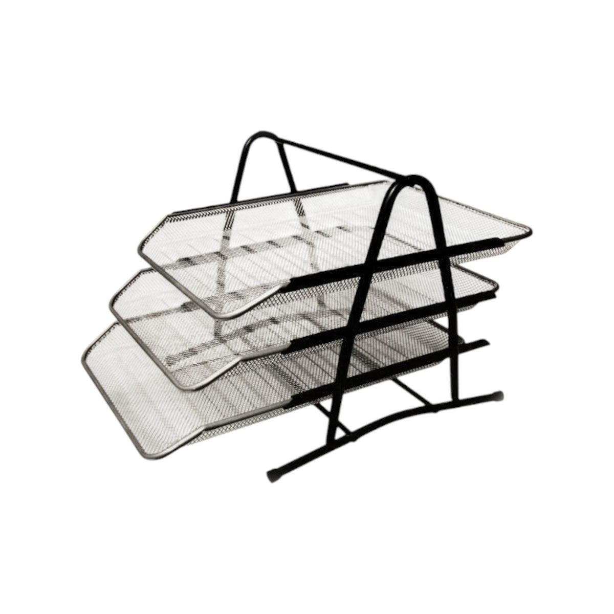 SIMBA 3-Tier Metal Mesh Tray Silver Model GS2003S