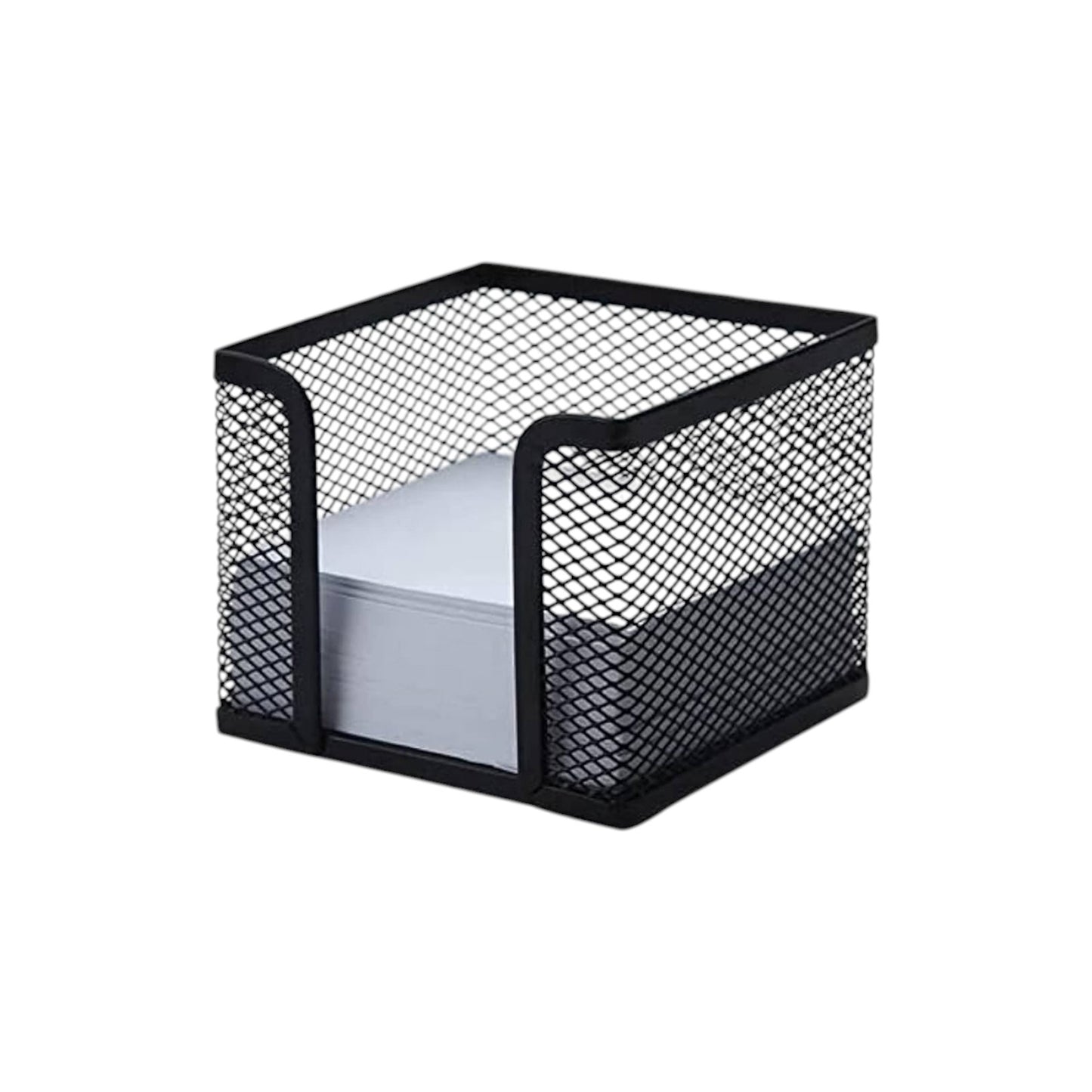 Metal Mesh Paper Clip Holder Size 9.5 × 9.5 × 8 cm - Simba Model H908B