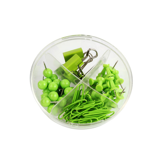 A Box Of Various Diamond Clips + Perspective + Bulldog