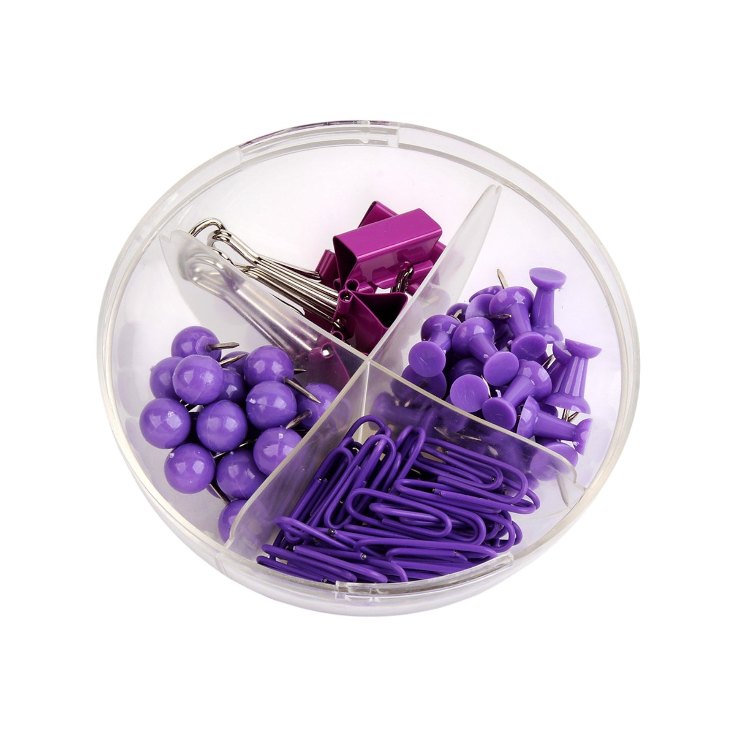 A Box Of Various Diamond Clips + Perspective + Bulldog