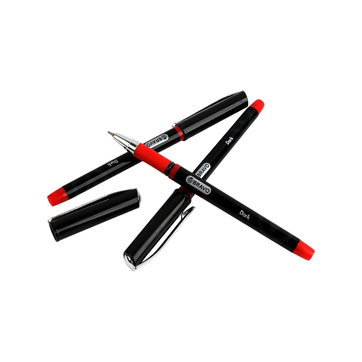 Bravo Dark Ballpoint Pen Red 0.7 mm