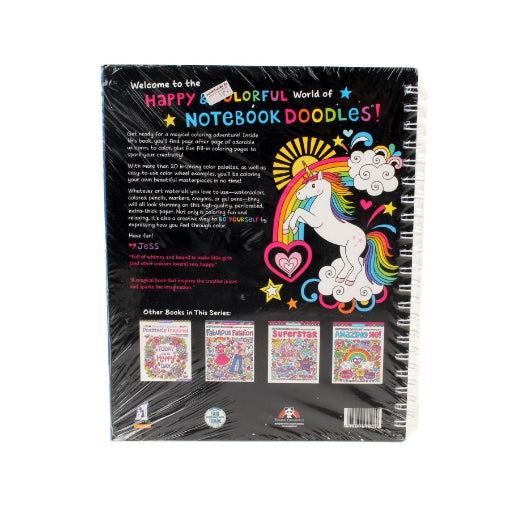Unicorn Coloring Wired Notebook for Adults