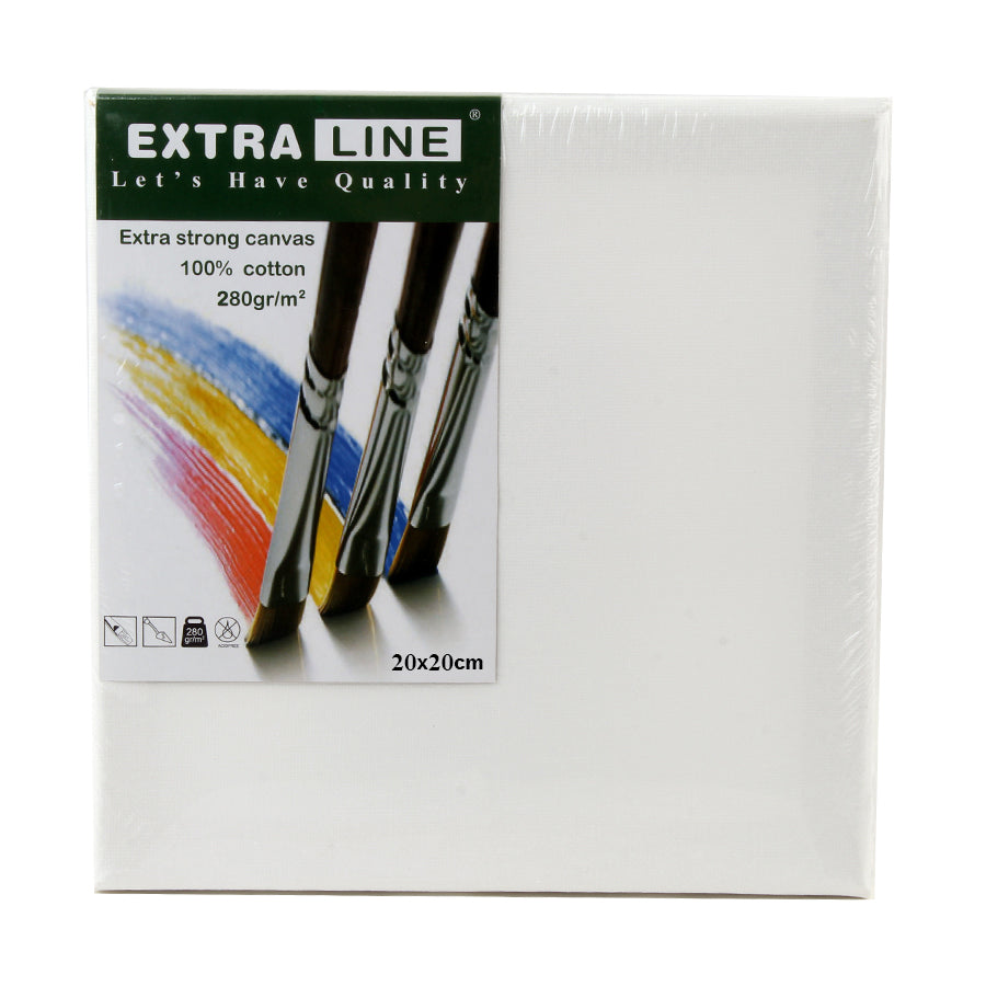 Toal Canves chassis 100% Natural Cotton White 280 gm