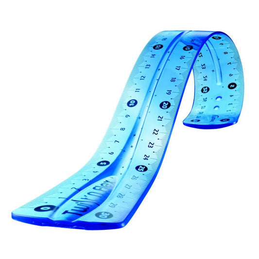 Flexible colored plastic ruler 30 cm – Keyroad Model KR971665