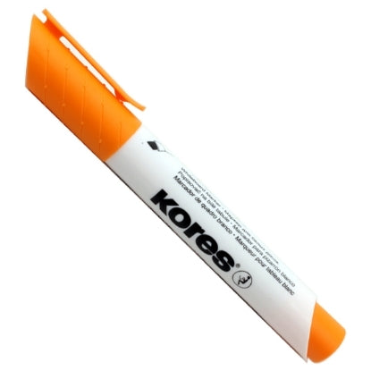 Whiteboard pen, chisel tip  kores Model 20854.