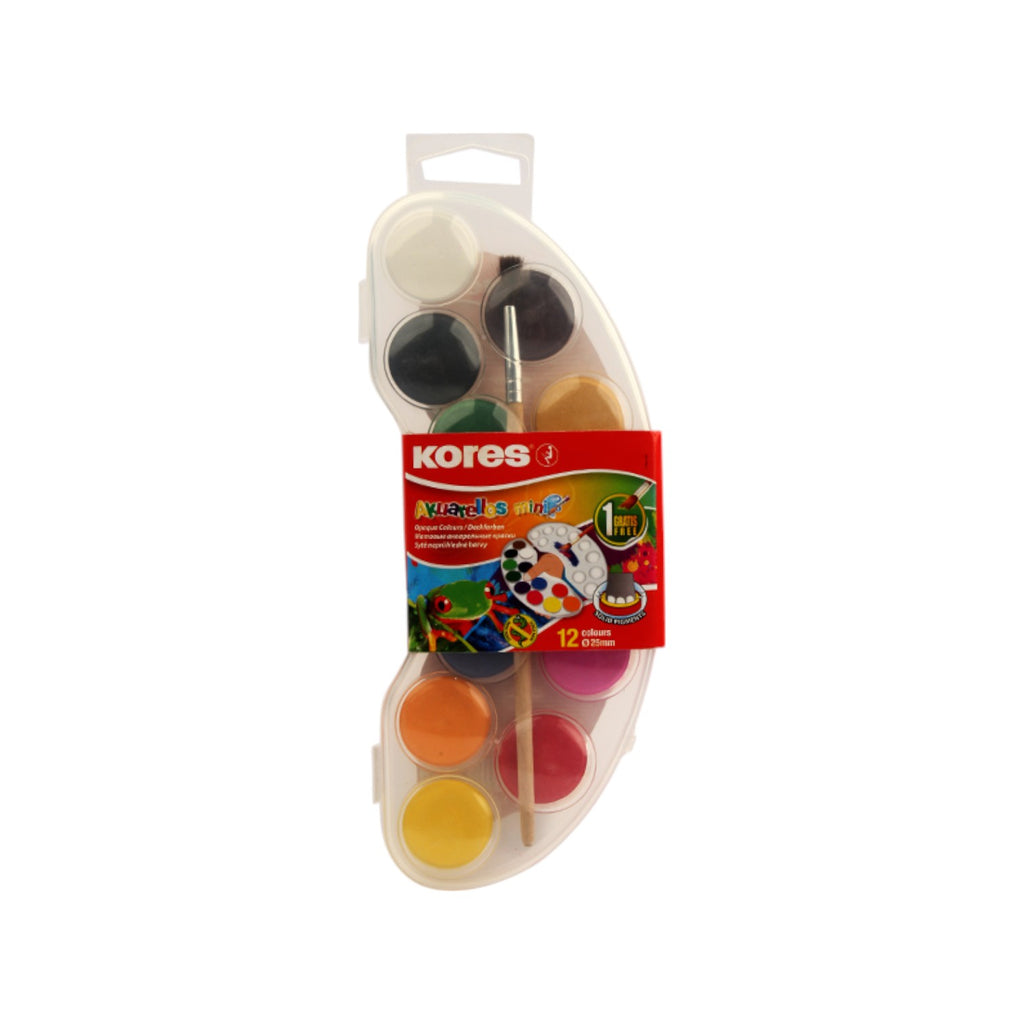 Accurless Stone Set mini, with brush, 12 colors Kores No. 30101