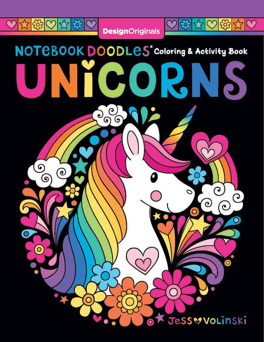 Unicorn Coloring Wired Notebook for Adults