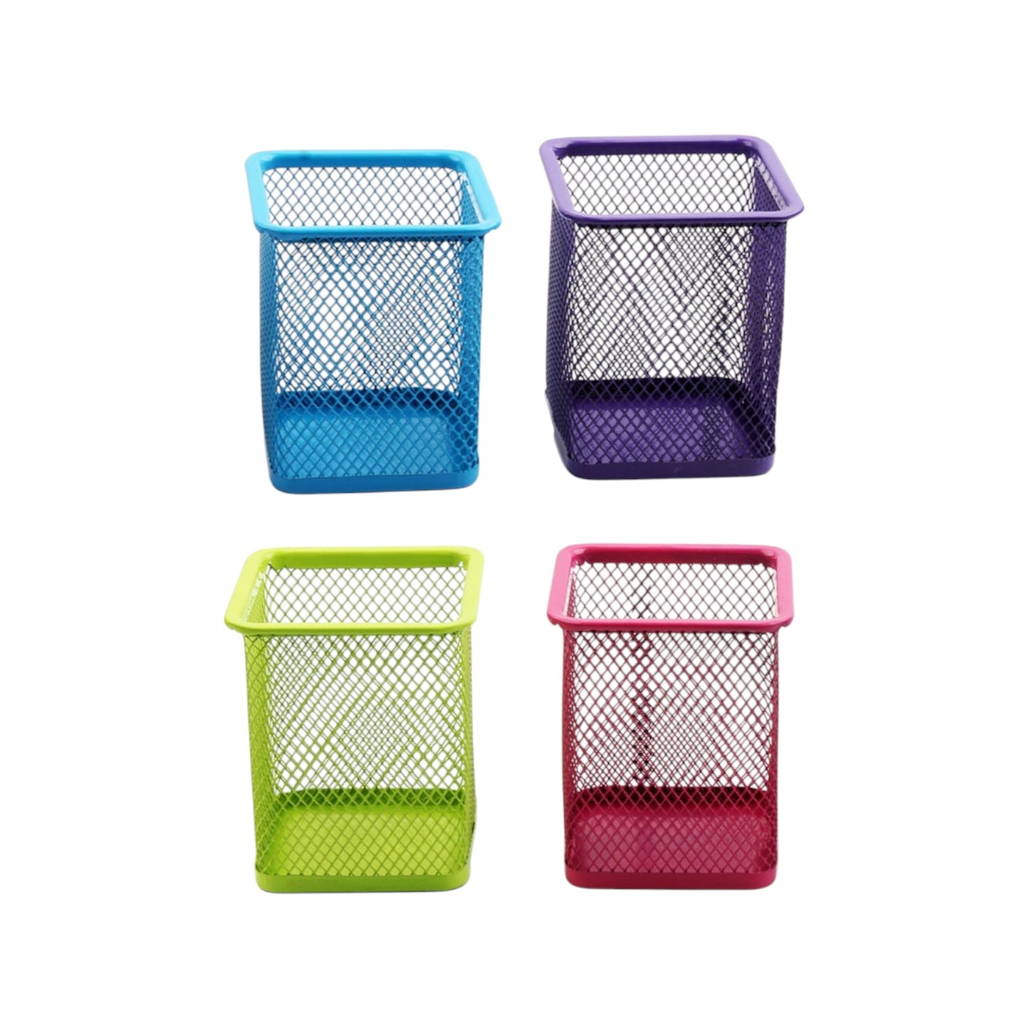Square Mesh Pen Holder - H804C