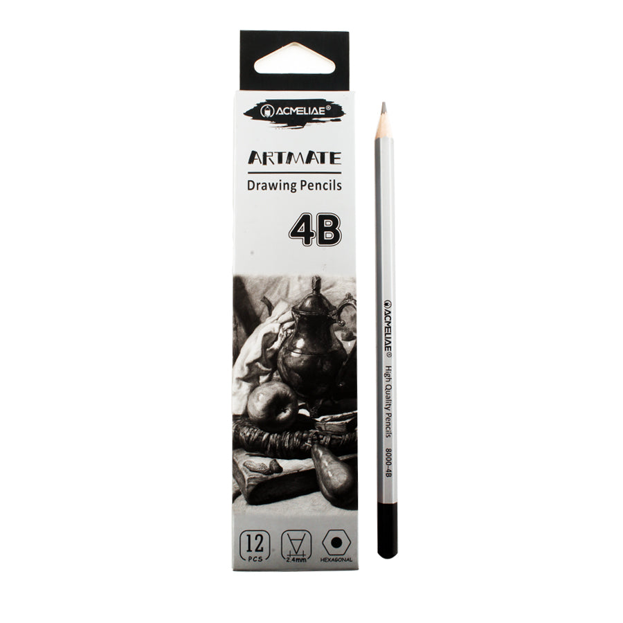 Acmeliae Hexagonal Graphite Pencil Graded Model 8000 Pen