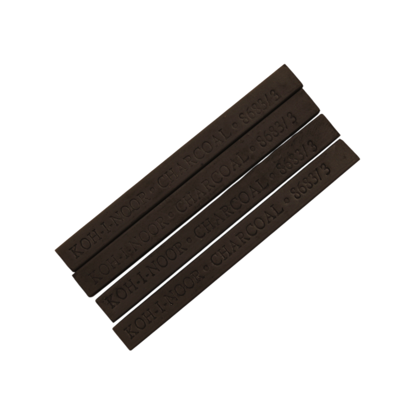 Koh-I-Noor Graphite Charcoal Stick Set - 7*7mm - 18 Pieces