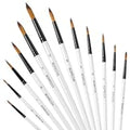 Keep Smiling Single Round Single Brush, Size 1/2/5/6/10/12 (Copy)