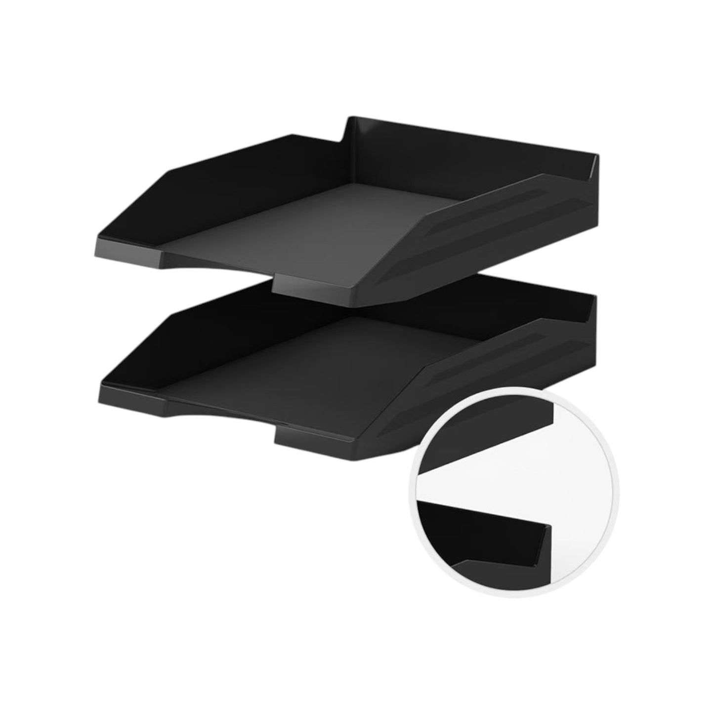 Erich Krause Transparent Office Plastic Paper Tray