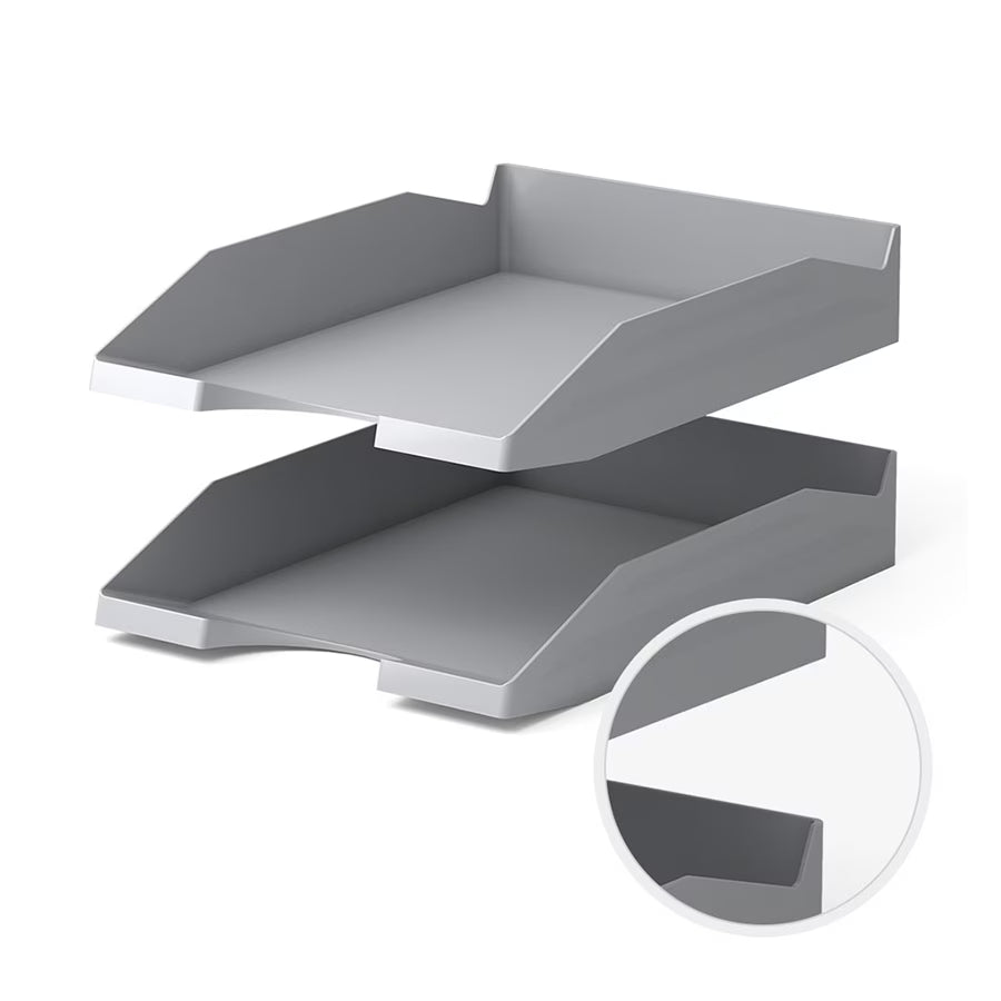 Erich Krause Transparent Office Plastic Paper Tray