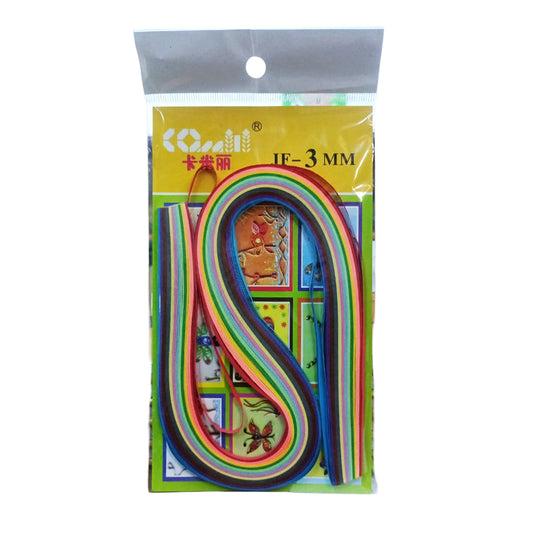 Camili Quilling Paper 24 Colors 3mm