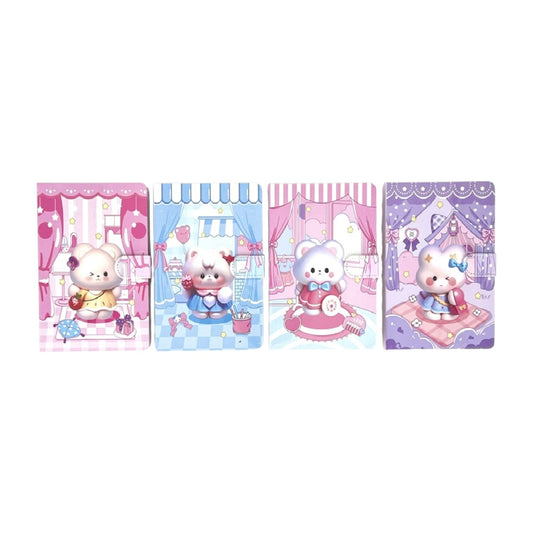 SIMBA B6 Hard Cover Spiral Notebook Ruled Cream Paper 80 Sheets Model 8600-1