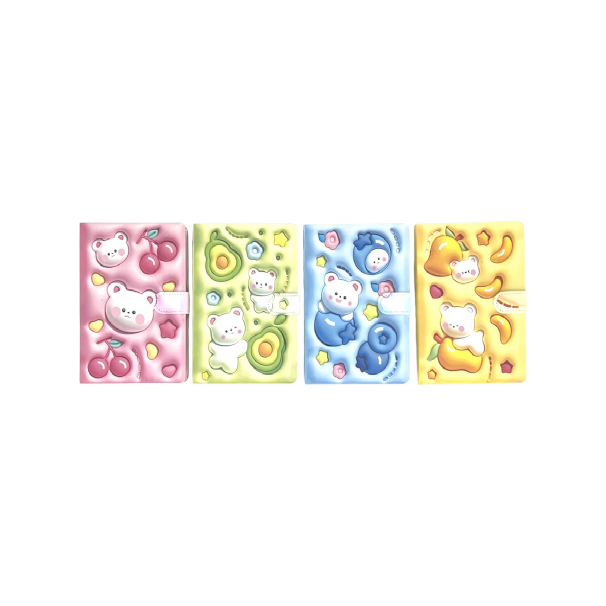 80 Sheets SIMBA B6 Hard Cover Spiral Notebook Ruled Cream Paper