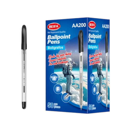 Ballpoint Pen 0.7 mm Black & Red – Bifa Model AA200-50B1 -1 Pen