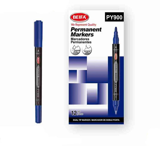 Beifa Black Dual-Tip Marker – PY900-01B7