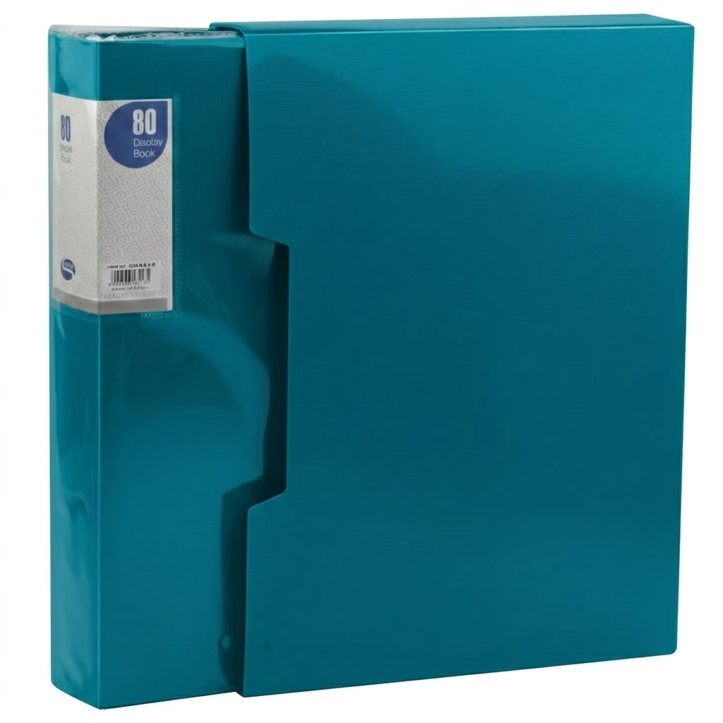 Simba Document Holder 80 Pockets with Cover Multi-Color A4 Model DB8516