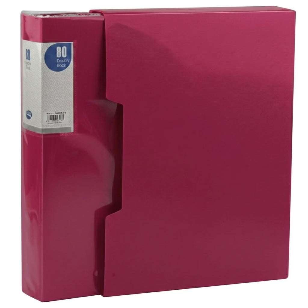 Simba Document Holder 80 Pockets with Cover Multi-Color A4 Model DB8516