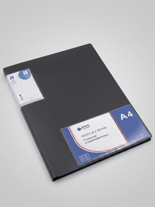 40 Pockets  Simba Document Holder Fuchsia A4 Model DB8514
