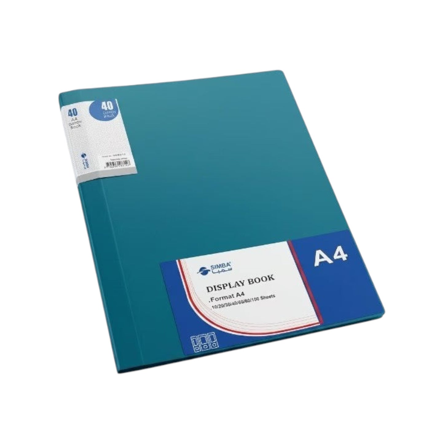 Simba Document Holder 40 Pockets Color A4 Model DB8514