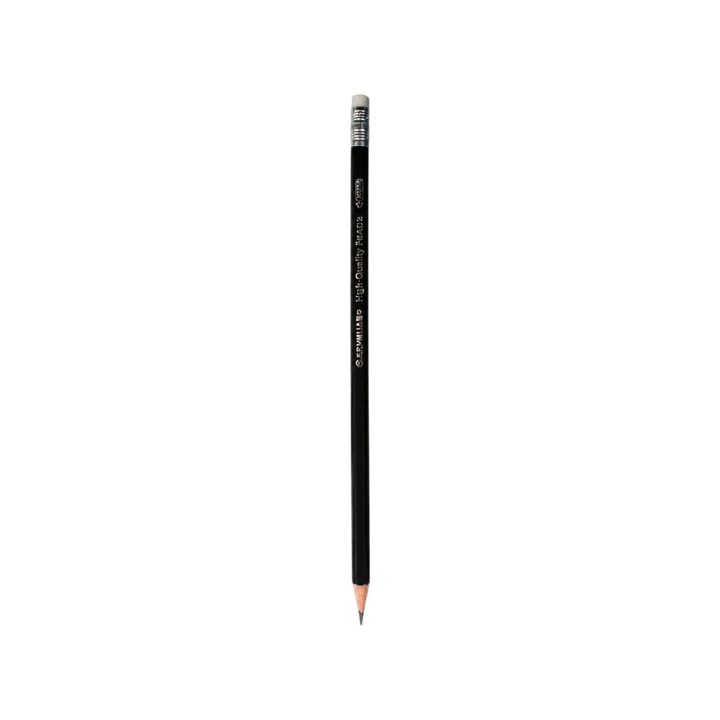 Acmeliae HB Black Pencils With Eraser