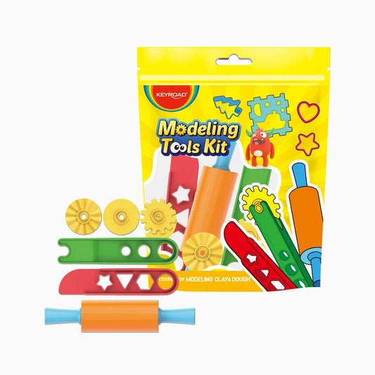 Keyroad Clay Shaping Tools – 10-Piece Molds and Rotary Cutting Wheel