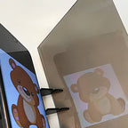 Transparent Painting Board Optical Imaging Painting Tool Mobile Phone Holder Children's Physics Painting Science and Education Toys