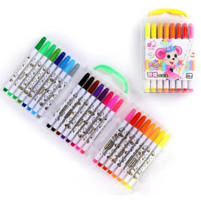 Markers Brush Dual Tip Brush & Chisel Tip Art Marker 80 (Copy)
