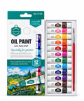 Keep Smiling Oil Colors 6 ml Tubes Set of 12 Colors