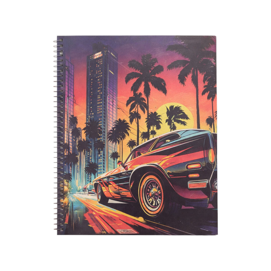 80 Sheets Bravo New Wired Notebook, A4 Large - 3 Subject