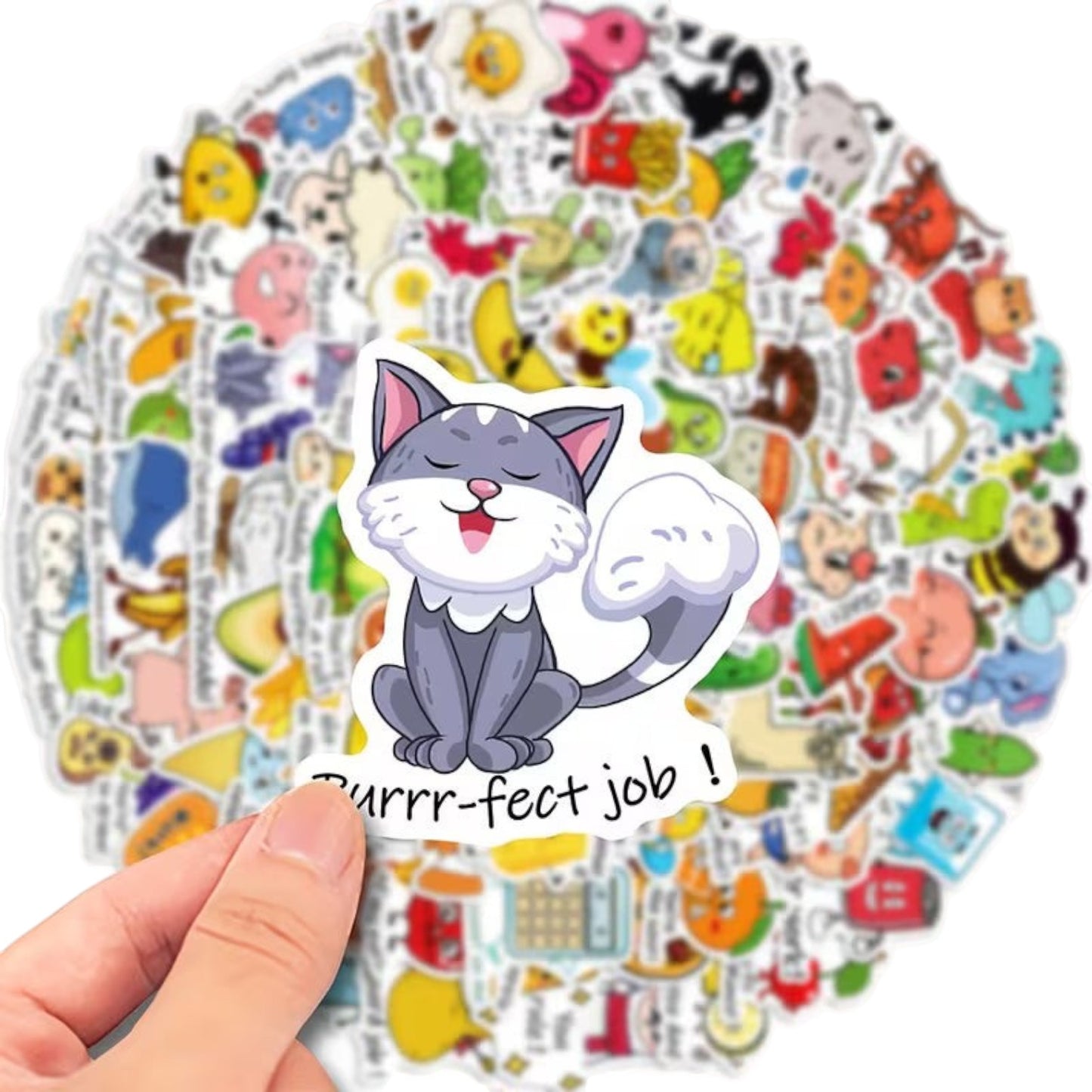 25 Vinyl Stickers | Graffiti And Encouragement Phrases