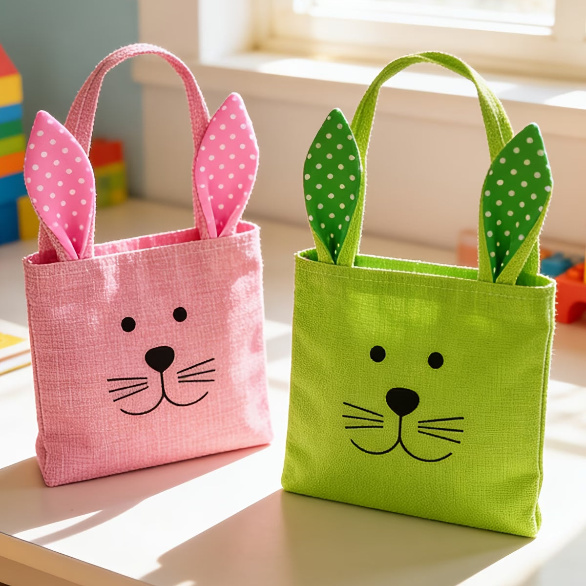 Cartoon Easter Bunny Gift Bags
