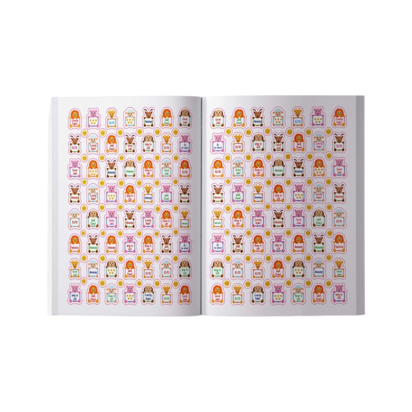 1800+ Reward Stickers Book