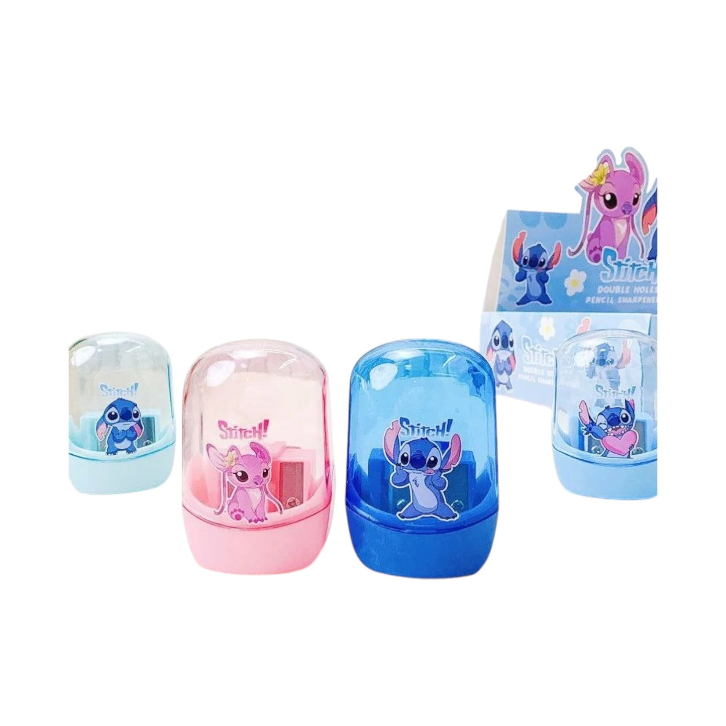 Small Plastic Pencil Sharpener Assorted Colors