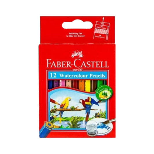 Faber-Castell Faber Castell Parrot Design Water Colour Pencils 12