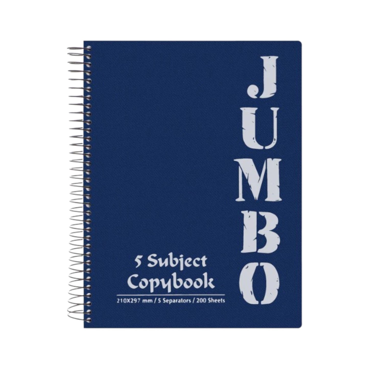 Mintra Jumbo Spiral Notebook 5 Subjects 200 Sheets A4