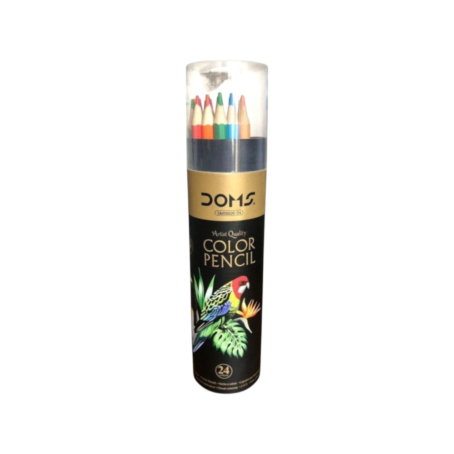 DOMS Color Pencils (12 Colors) + Sharpener