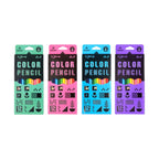 Yalong Yl-221035-12 Colored Pencil 12 Bright Colors