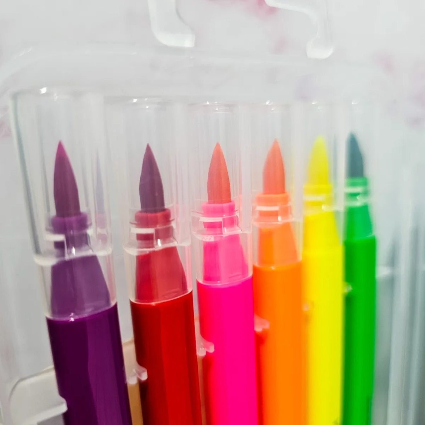 Keyroad Fiber Marker brush Tip 12 Pc 1Box