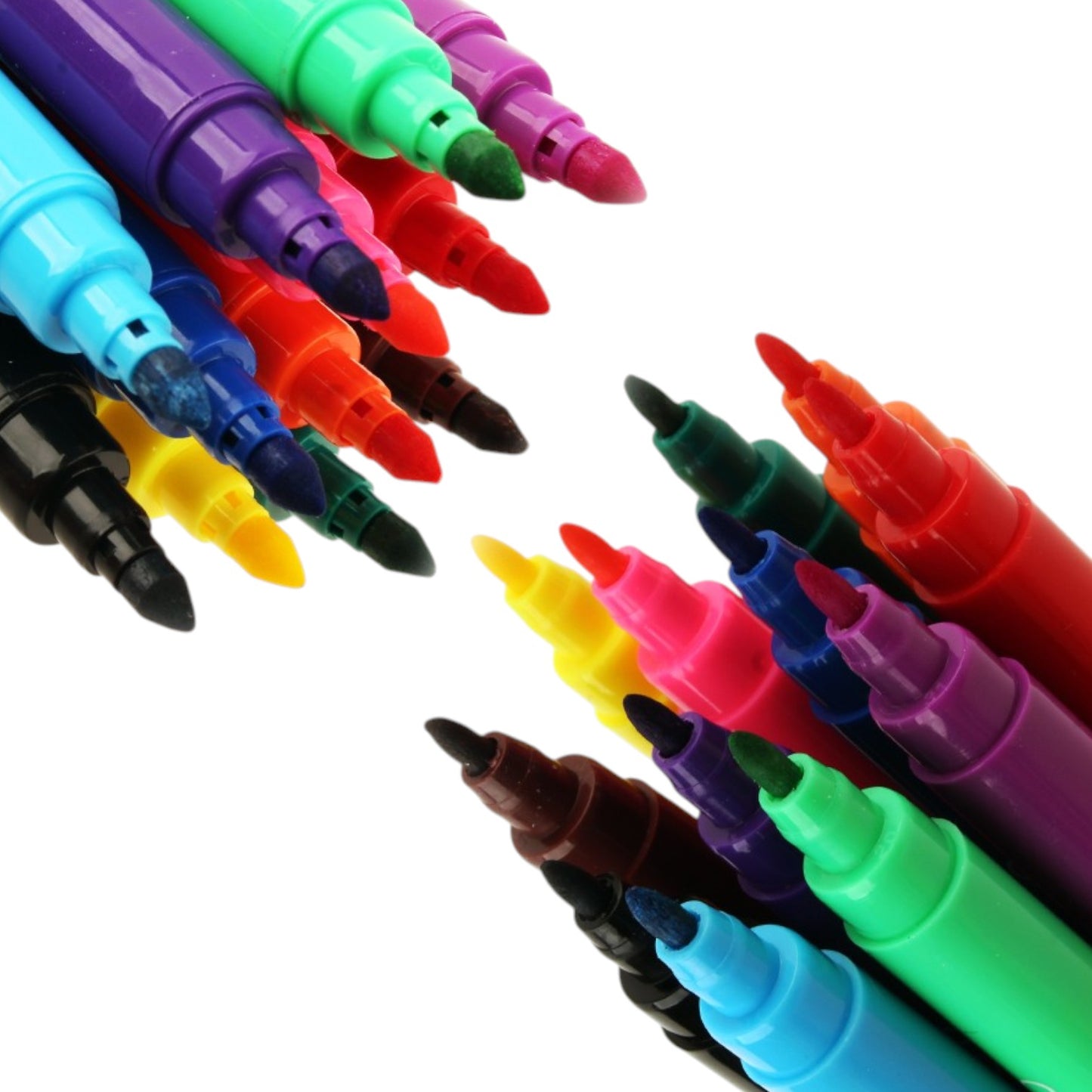 Marker colors 12 colors, 2 tips thin and wide, Keyroad, Model KR971414