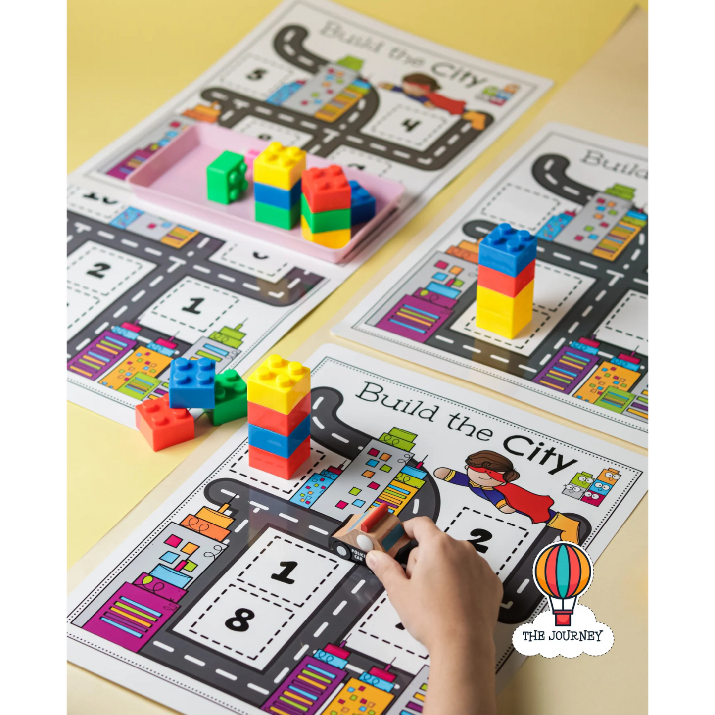 Build The City Big Activity Mats Set