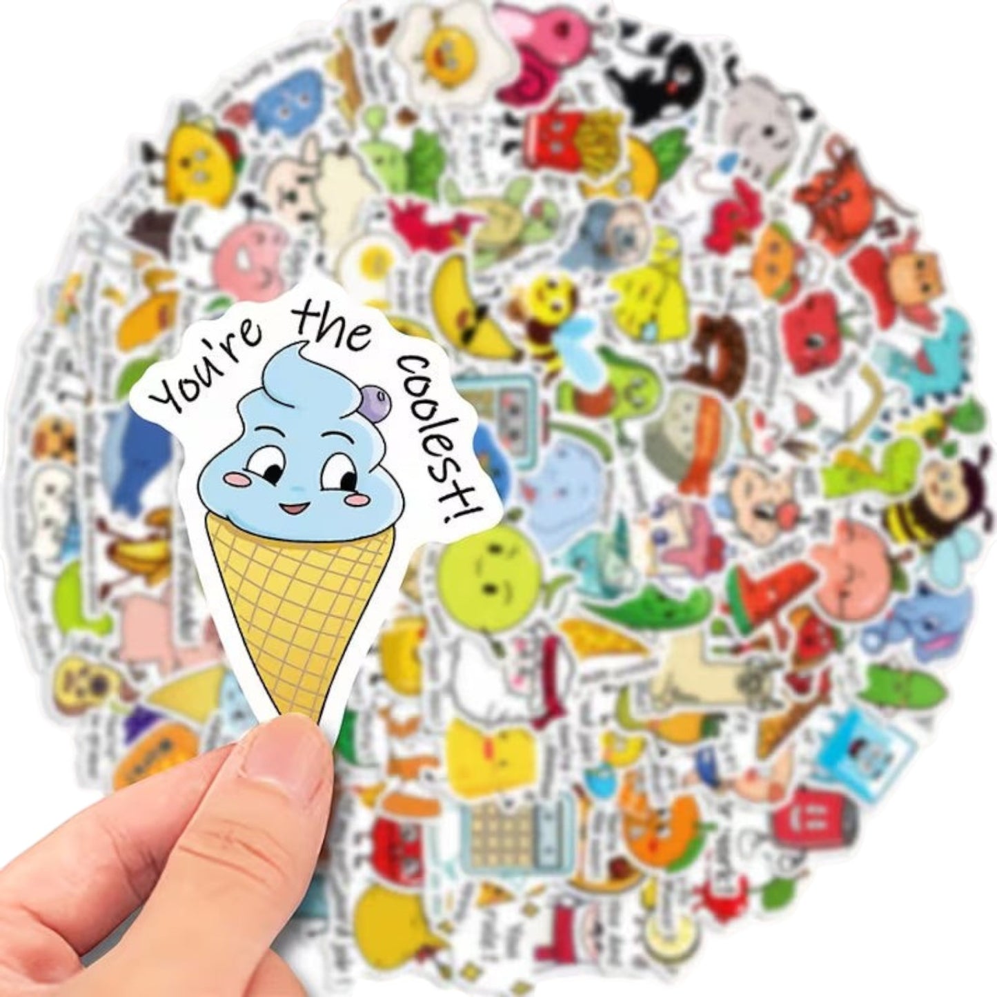 25 Vinyl Stickers | Graffiti And Encouragement Phrases