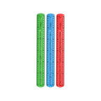 Flexible colored plastic ruler 30 cm – Keyroad Model KR971665