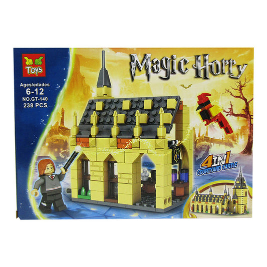 Magic Horry – 4In1 Courtyard Castle Building Blocks – 238 Pcs