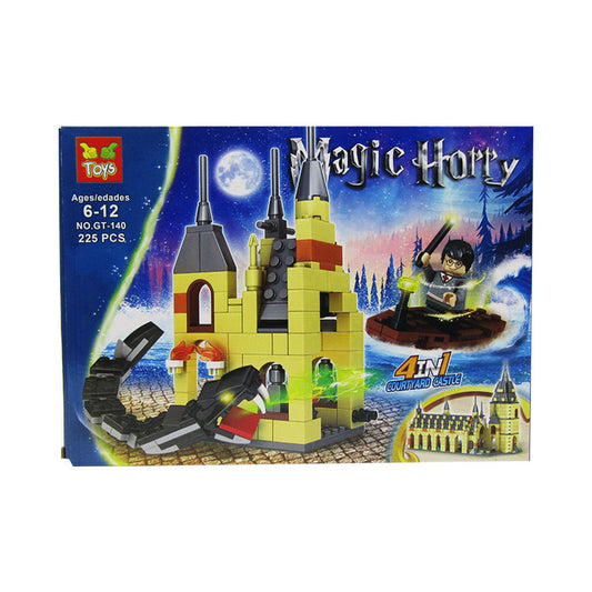 Magic Horry – 4In1 Courtyard Castle Building Blocks – 225 Pcs