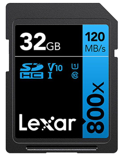 Lexar Blue Series Memory Card , 32 - 64 - 128 - 256 GB