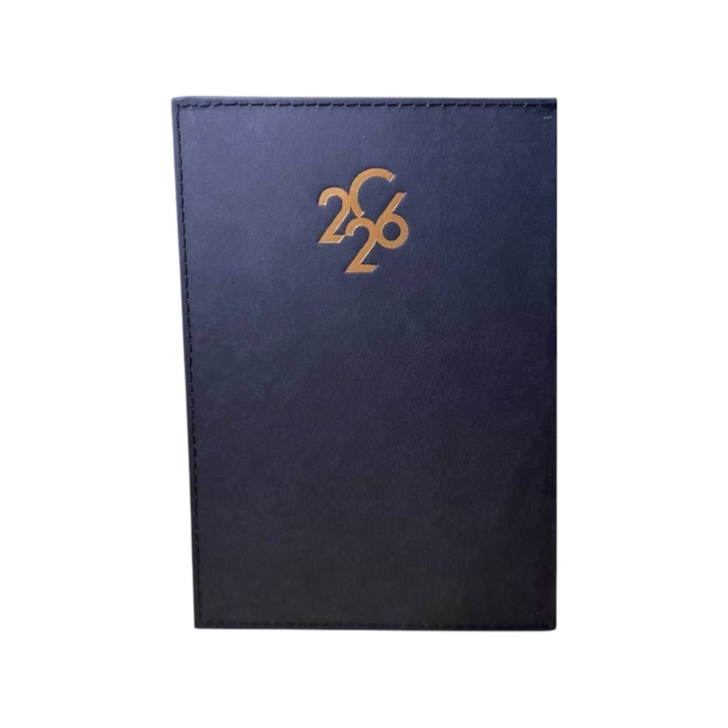 Agenda 2026, 2-Colors Quarter-Size Leather, Large - ELSAHHAR